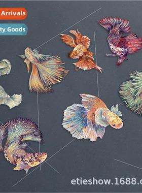 Car body decoration stickers scratches cover cartoon suitcas