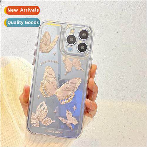 Fantasy Platinum Butterfly 适用 iPhone 14 Case Apple 12/13pr