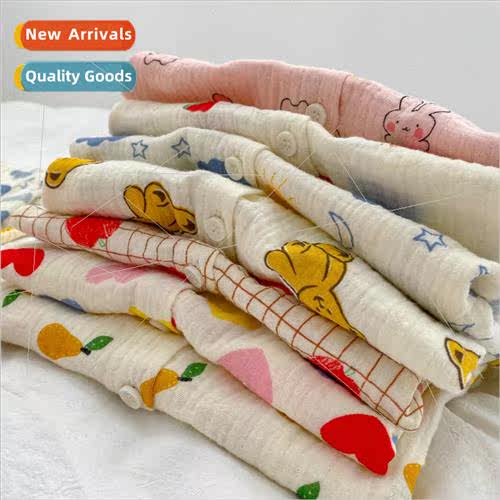 Childrens pajamas 2023 spring and summer childrens printed c