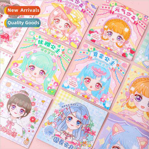 Changing makeup stickers 适用 children girls educational toy