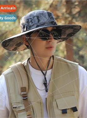 Shade hat summer outdoor mens large-brimmed sunscreen face-s