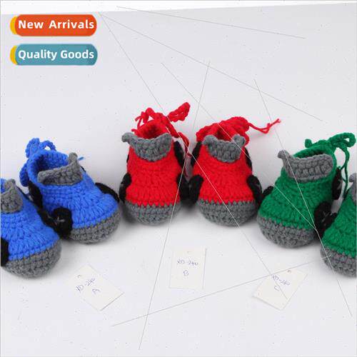 New hand-knitted baby soft-soled toddler shoes Mens and wome