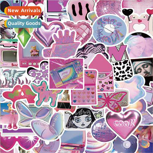50 Steamboat Cartoon Graffiti Stickers ggage Laptop Scooter