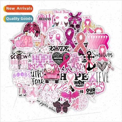 Beat Cancer 50 Matte Film Stickers etsy Hot Sell Healthy Pos