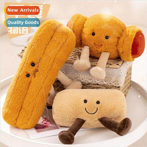Breakfast Story Toast Bread Plush Toy Simulation Doughnut Do