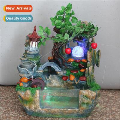 Creative home furnishings 适用tune-making resin rockery runn