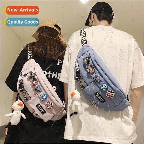 Korea Japanese large capacity chest bag ladies crossbody bag