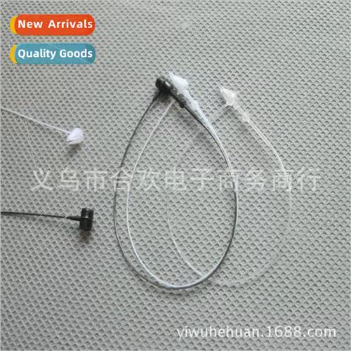 Garment Accessories 9 inches transparent white tag rope plas