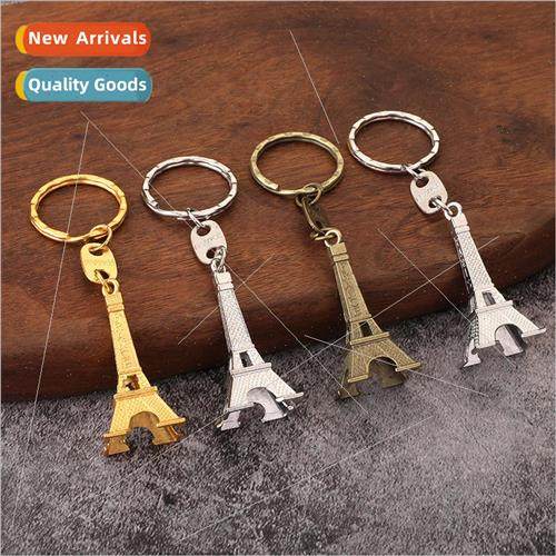 France Eiffel Tower Keychain Metal Paris Tower Chain Event G