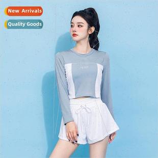 swimsuit long sleeved New summer split girls fashion sports