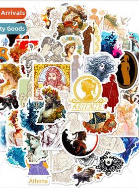 50 stickers Greek mythological characters independent DIY de
