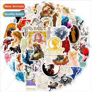 50 stickers Greek mythological characters independent DIY de