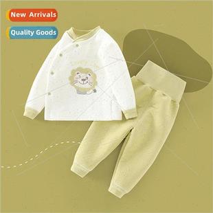 coat underwear split pants and fall baby set thermal Baby