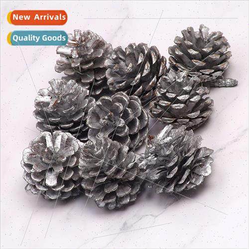Christmas decorations gold/silver Christmas pine cones Chris