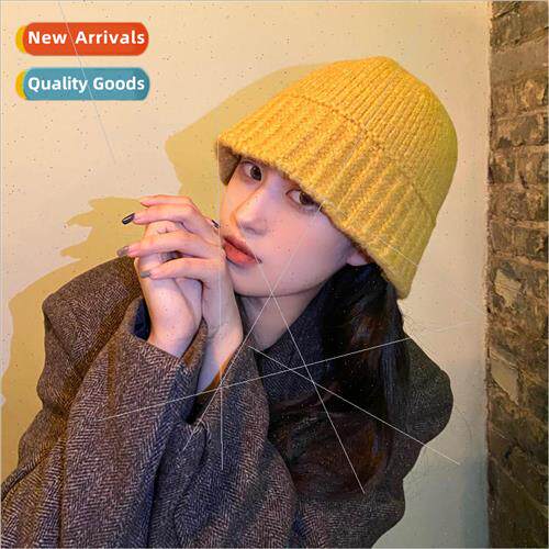 Korean ins handmade crochet wool fall and winter retro warm