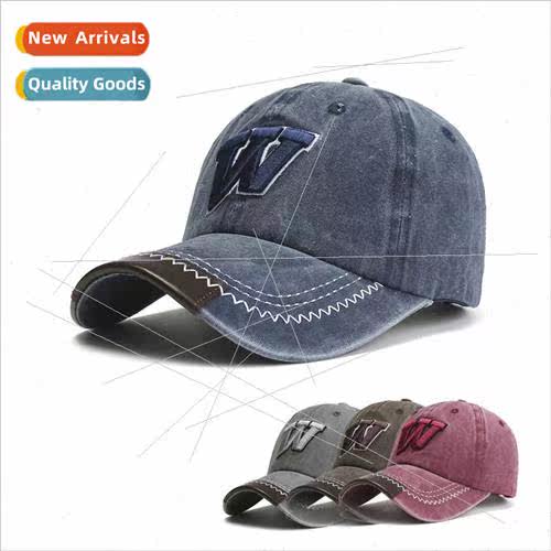 Spring new duck tongue cap female outdoor washed cotton sun