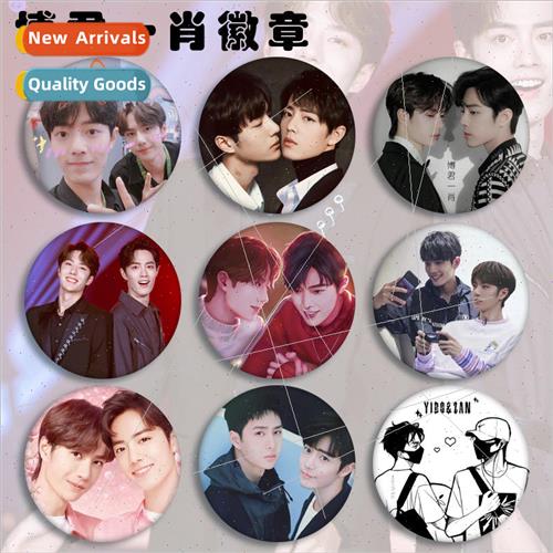 Bojun Yixiao  badge Star  war Wang Yibo  badge pin tinplate
