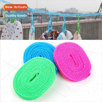 Anti-slip and windproof clothesline Fencing clothesline with