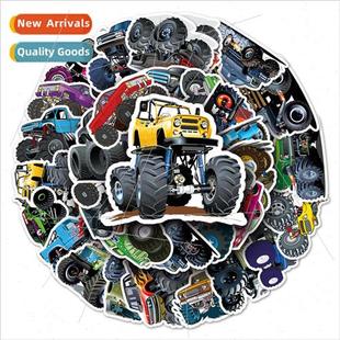 50 pcs of bigfoot car luggage stickers car skateboard creati