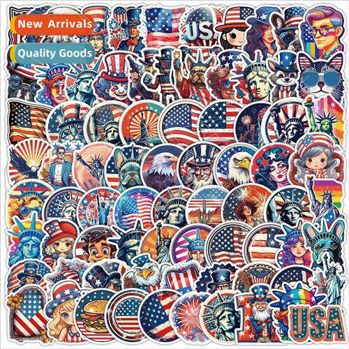 100 American  graffiti stickers car cell phone luggage water