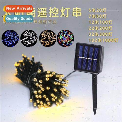 Solar lights string full star string lights eight function f