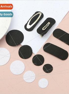 Round -woven -woven bow hairpin headdress material diy handm