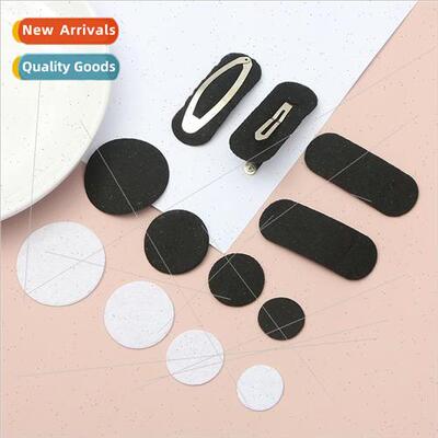 Round -woven -woven bow hairpin headdress material diy handm