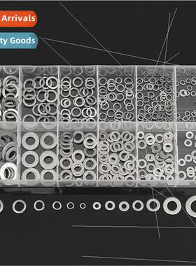 350 Pieces/Lot Stainless Steel Flat Spring Washers Set Metal