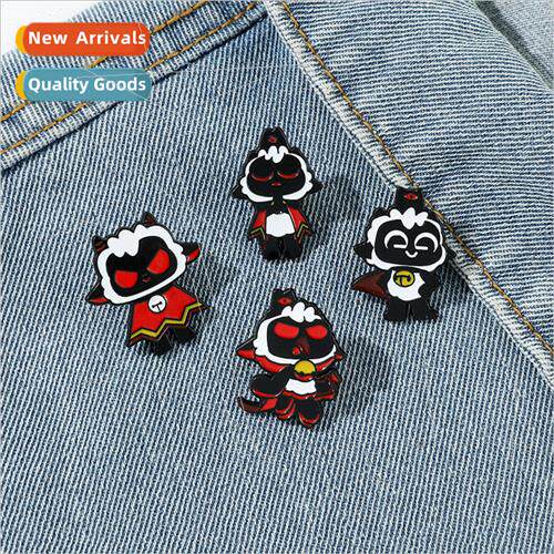 Cute cartoon personality baa apocalypse brooch game  charact