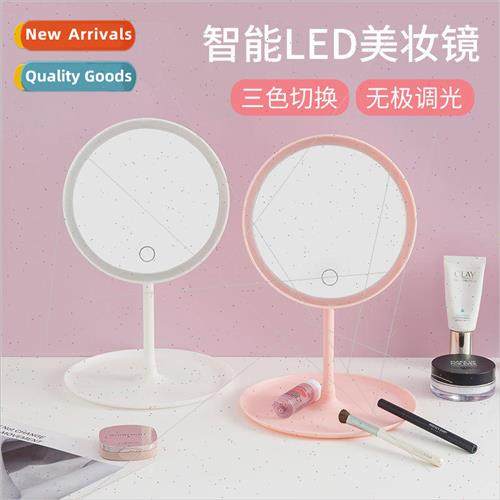 With light desktop female fill light small mirror ins wind d