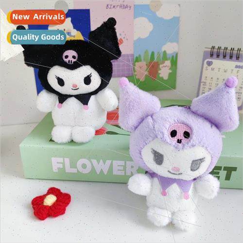 Plush toys cute cartoon devil keychain girls bag pendant car