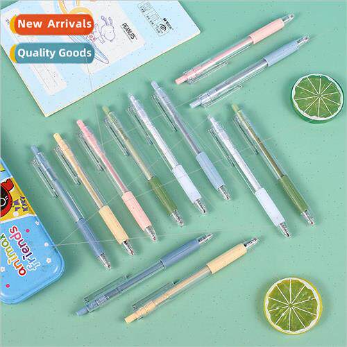Macaron Push Action Neutral PenTransparent LeverCandy ColorB