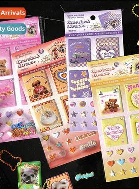 Foam three-dimensional stickers overclocking broken dream se