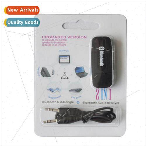 5.0 USB Dual Output Bluetooth Audio Receiver Bluetooth Adapt