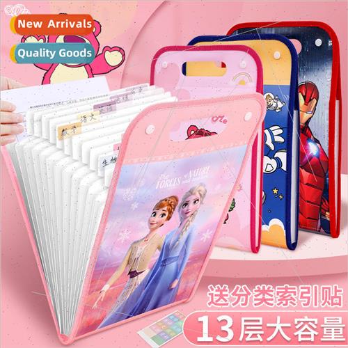 licensed organza bag Comic vertical handheld cute student of