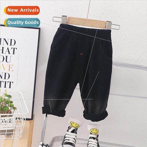 2023 Spring and Autumn Childrens Casual Elastic Waist ngle P