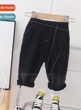 2023 Spring and Autumn Childrens Casual Elastic Waist ngle P