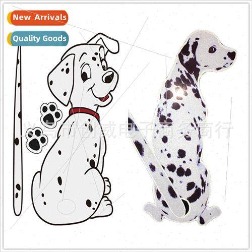 Car stickers reflective spotted dog rear wiper stickers spot