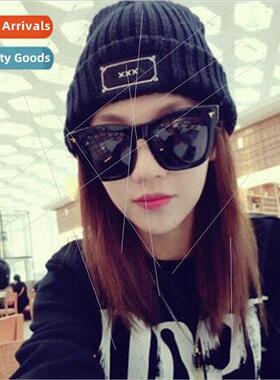 2019 Korea casual XXX letters wool hat knitted cap Korean  o