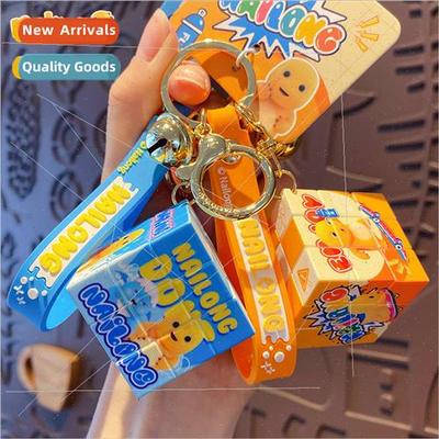 milk dragon Rubiks Cube keychain cute third-order decompress