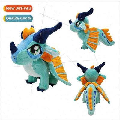 New wings of fire dragon blue big-eyed dragon plush toy doll