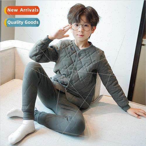 Childrens cotton clothes boys inside out cotton jacket boys