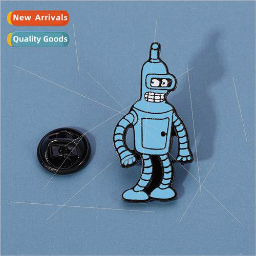 New Futurama Flying Out of the Future Robot Bender Brooch Ac