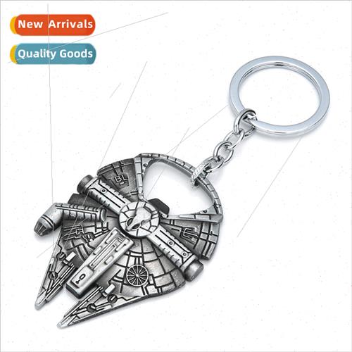 Movie  star wars spaceship model keychain pendant