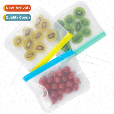 Reusable PEVA food-grade fruit preservation bag translucent