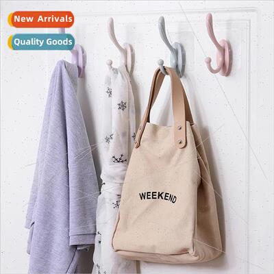Household no-hole hanging hooks creative wall-mounted kitche
