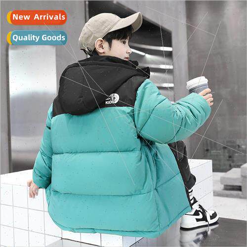 Childrens wear boys winter down cotton jacket thickened cott