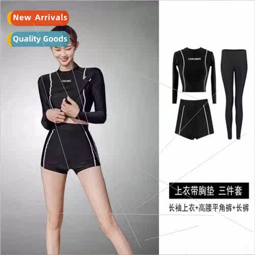 Summer Swimwear Beach Women Long Sleeve Sunscreen Swimwear G