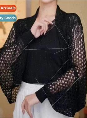 The new elegant versatile knitted shawl take Korean  of the