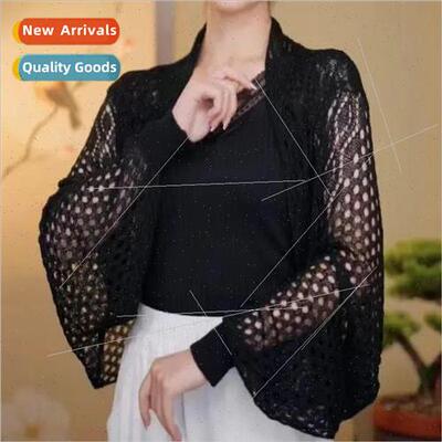 The new elegant versatile knitted shawl take Korean  of the